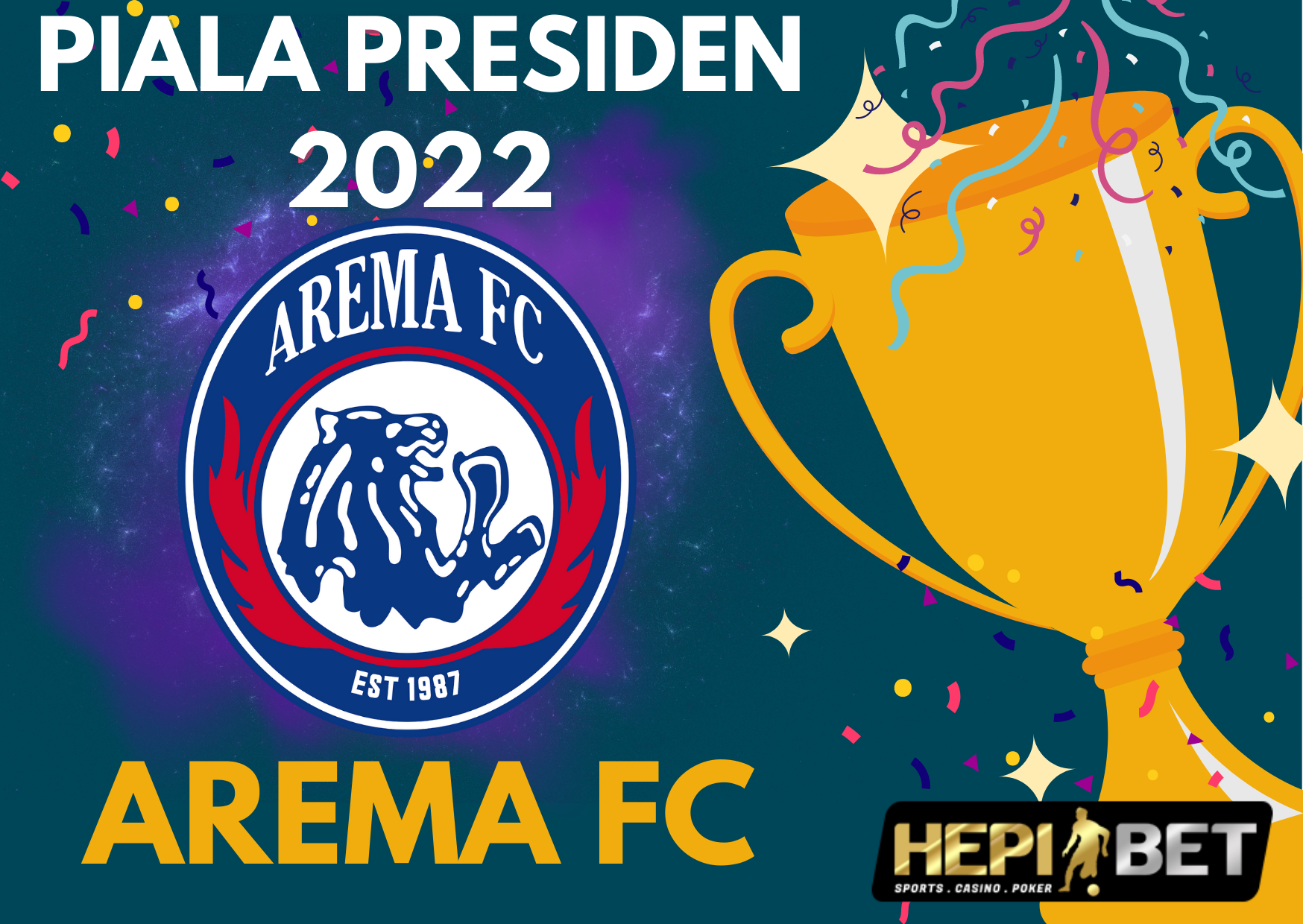 Arema fc juara Piala Presiden 2022