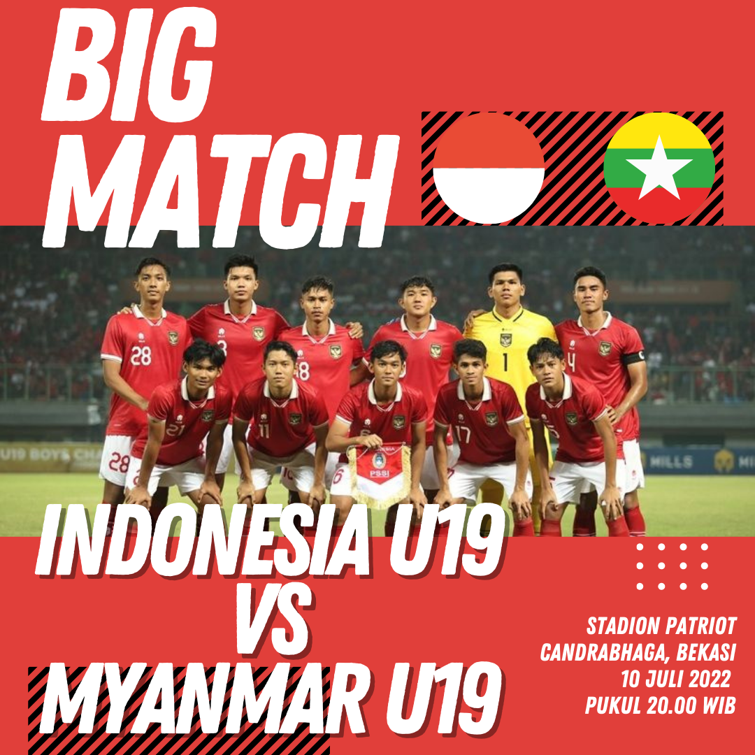 Indonesia U19 VS Myanmar U19